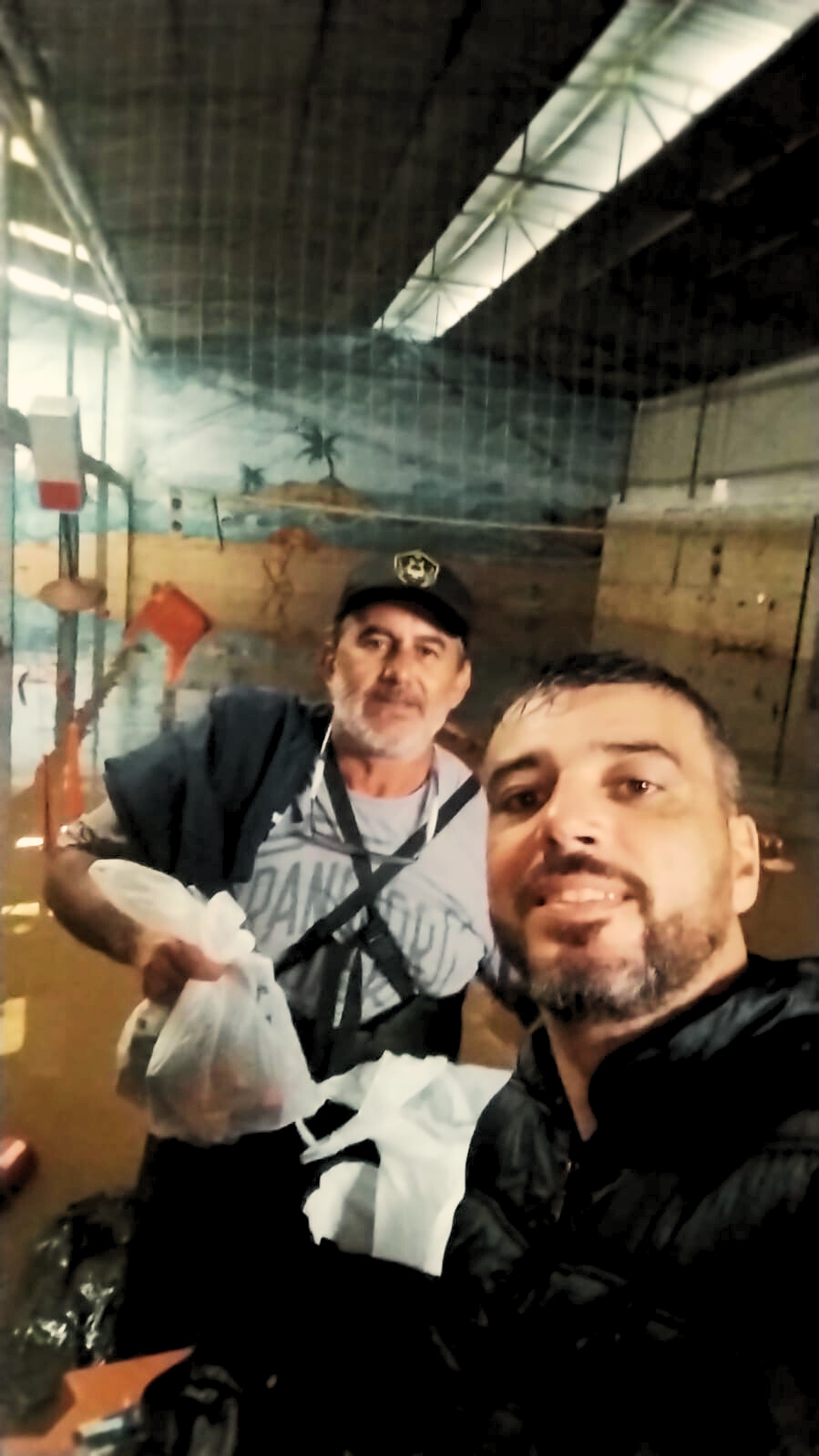 enchente em canoas clube